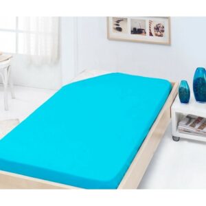 Napínacia plachta jersey tyrkysová