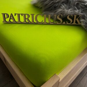 Napínacia plachta jersey zelená