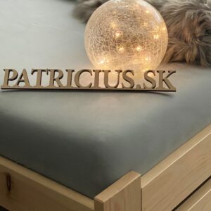 Napínacia plachta jersey sivá