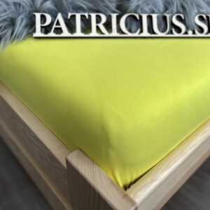 Napínacia plachta jersey žltá