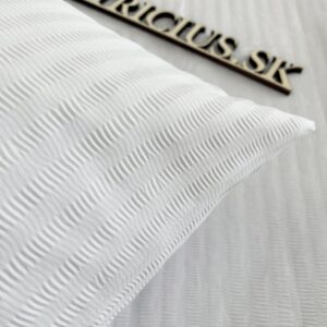 Krepové obliečky Biele
