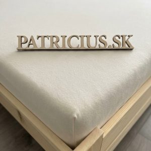 Napínacia plachta jersey krémová