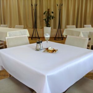 Teflónový obrus biely okrúhly NS1 - Patricius