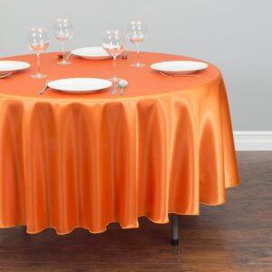 Teflónový obrus oranžový okrúhly NS8