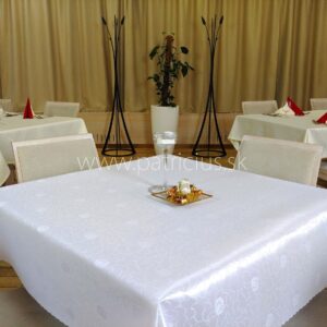 Teflónový obrus SX1 hranatý biely