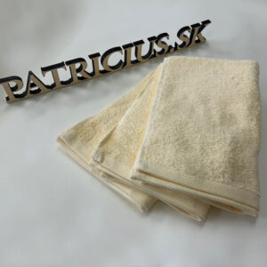 Detský uterák bavlnený 30x50 cm, žltý