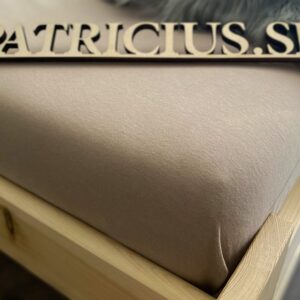 Plachta nepremokavá s gumičkou hnedá