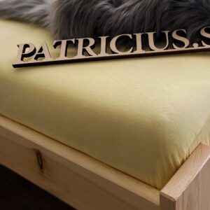 Plachta nepremokavá s gumičkou žltá