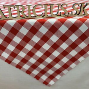 Teflónový obrus NK červený