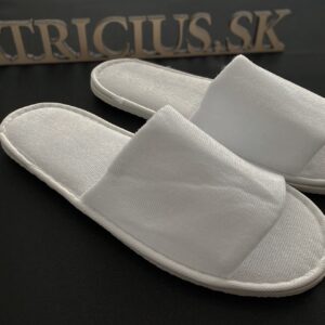 Hotelové papuče Premium, 28 cm, otvorené, 1 pár