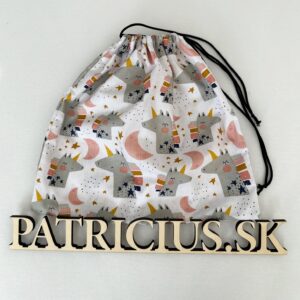 Detské bavlnené vrecúško - mix farieb