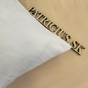 Ľanové obliečky biele