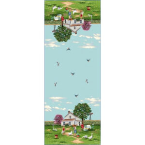 Gobelínové obrusy celoročné Eden 1176, 40x100cm