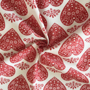 Loneta srdiečko, 150 cm