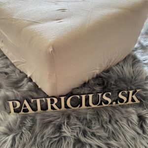 Napínacia plachta jersey cappuccino