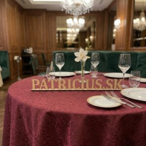 Teflónový obrus mramor bordový A4