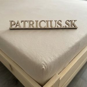 Napínacia plachta jersey cappuccino