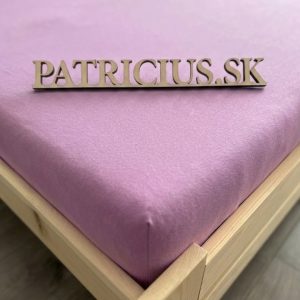 Napínacia plachta jersey svetlofialová