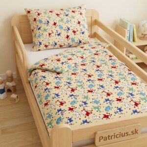 detské obliečky mačky hnedé