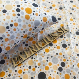 Bavlnené obliečky bodky biele