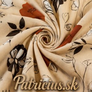 Plátno maky hnedé - Patricius