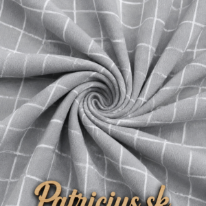 Plátno ornament sivý - Patricius