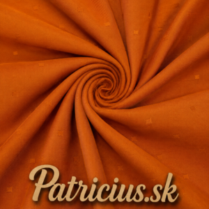 Teflónová látka oranžová R6