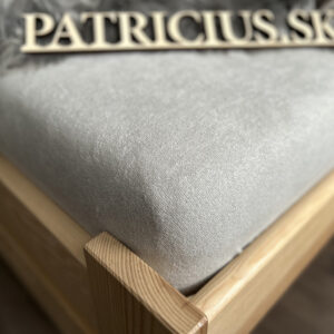 Froté napínacia plachta sivá - Patricius